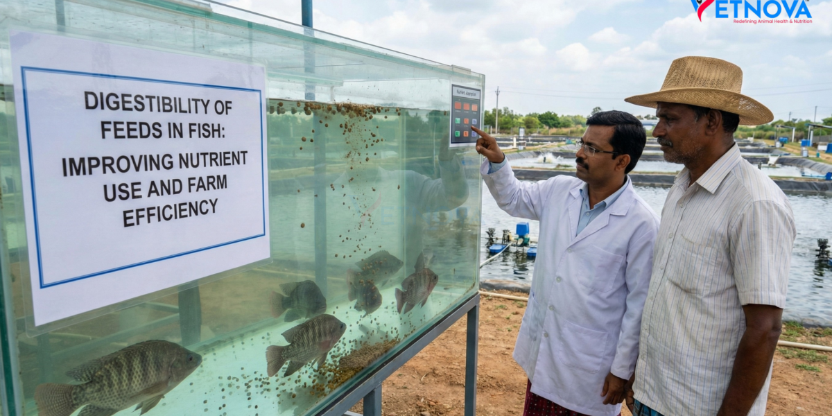 digestibility of feeds in fish