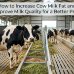 how to increase cow milk fat