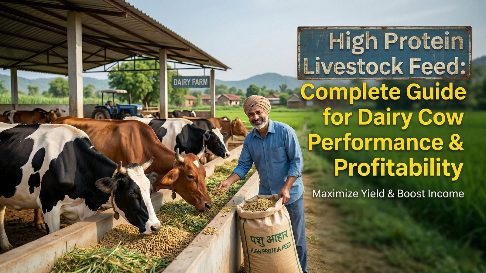 High Protein Livestock Feed