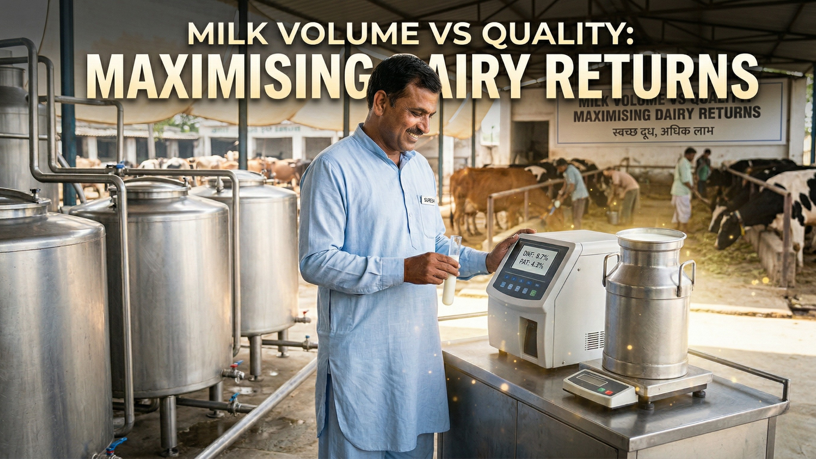 Milk Quality vs Quantity