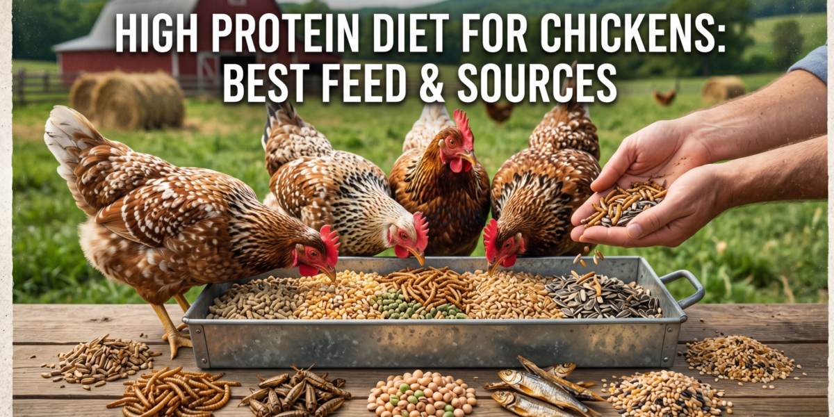 High Protein Diet for Chickens