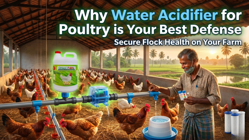 Water Acidifier for Poultry: Prevent Infections & Boost Health