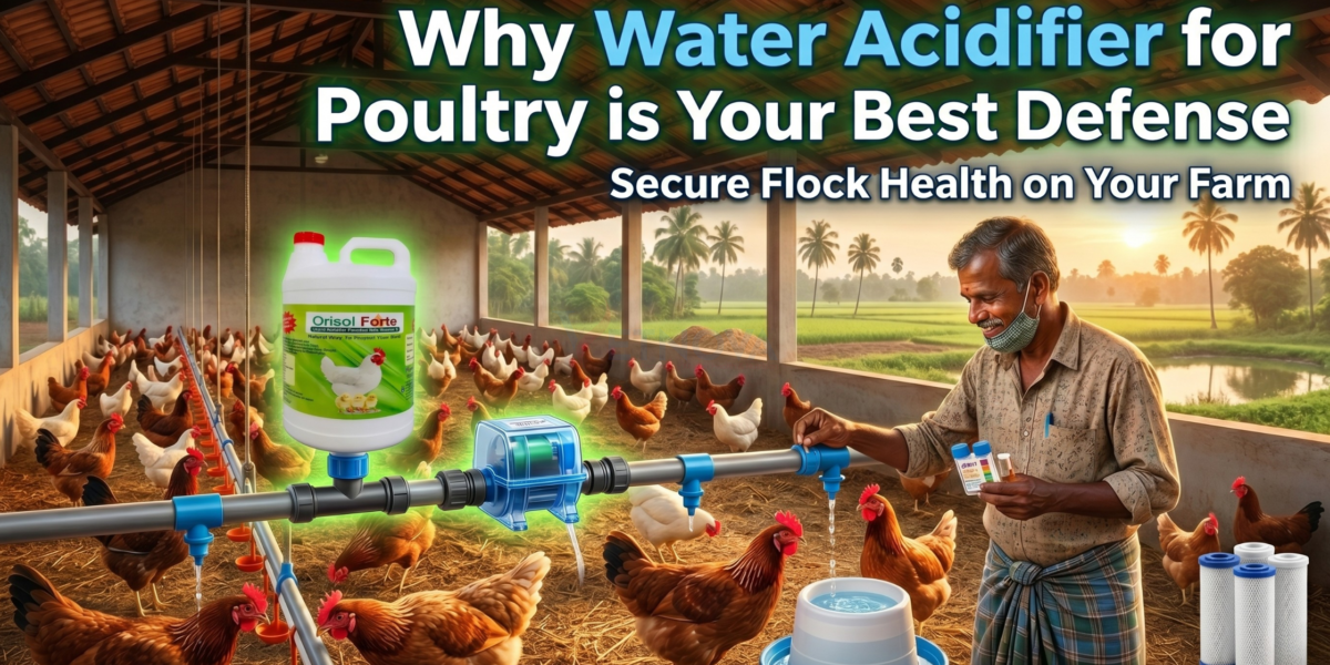 Why Water Acidifier for Poultry is Your Best Defense
