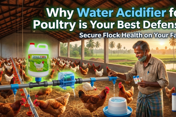 Why Water Acidifier for Poultry is Your Best Defense
