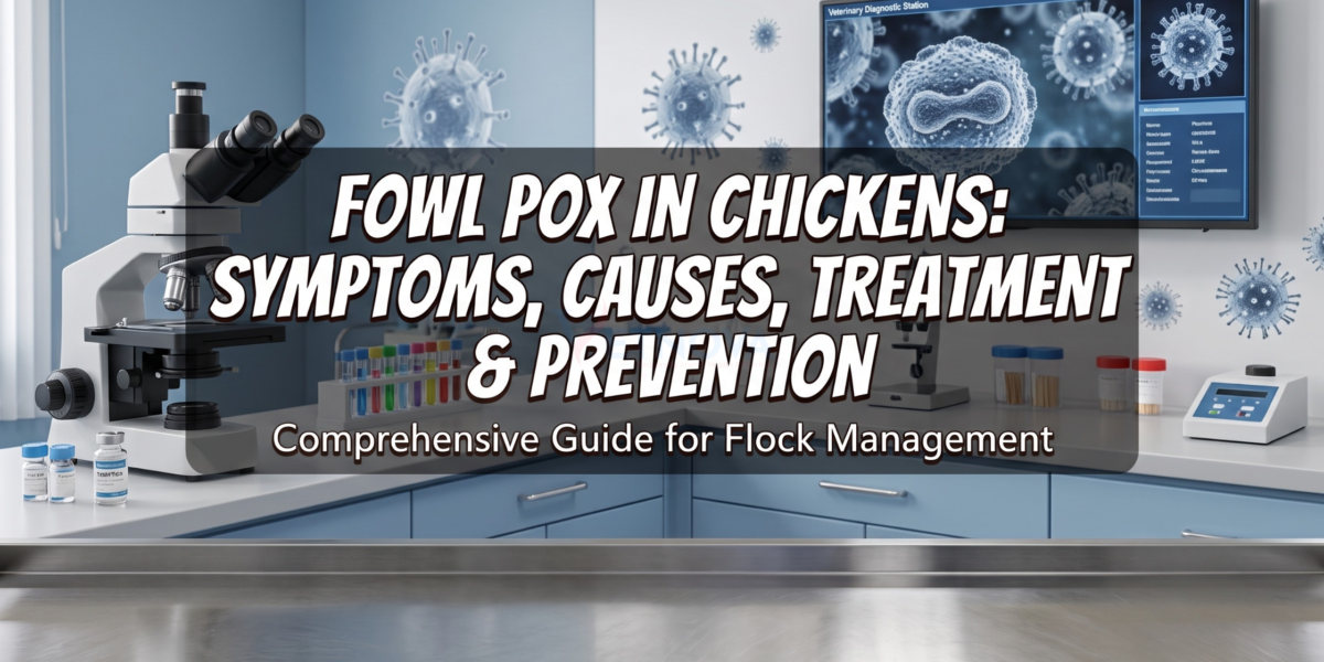 Fowl Pox in Chickens